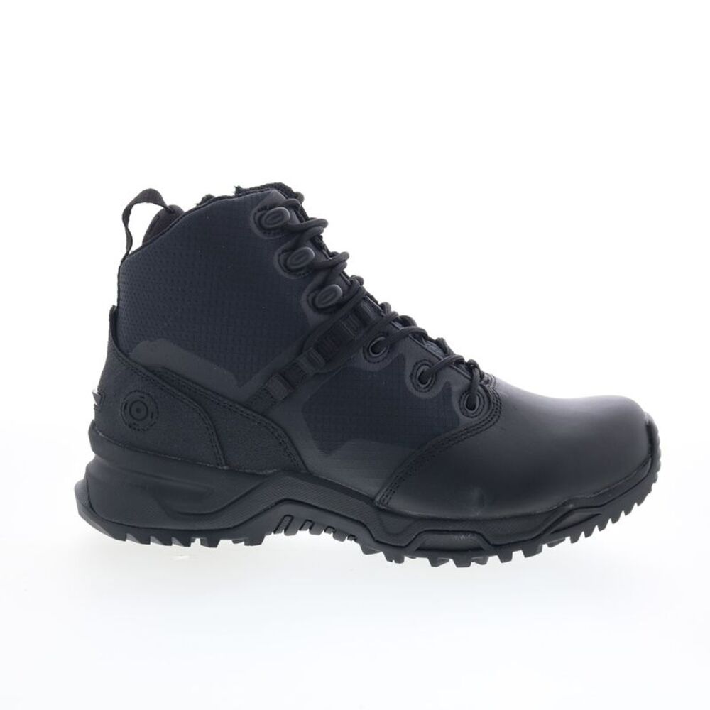 Original Swat Mens Alpha Fury 6" Polishable Toe Side-Zip EN Black Boots (NWT)